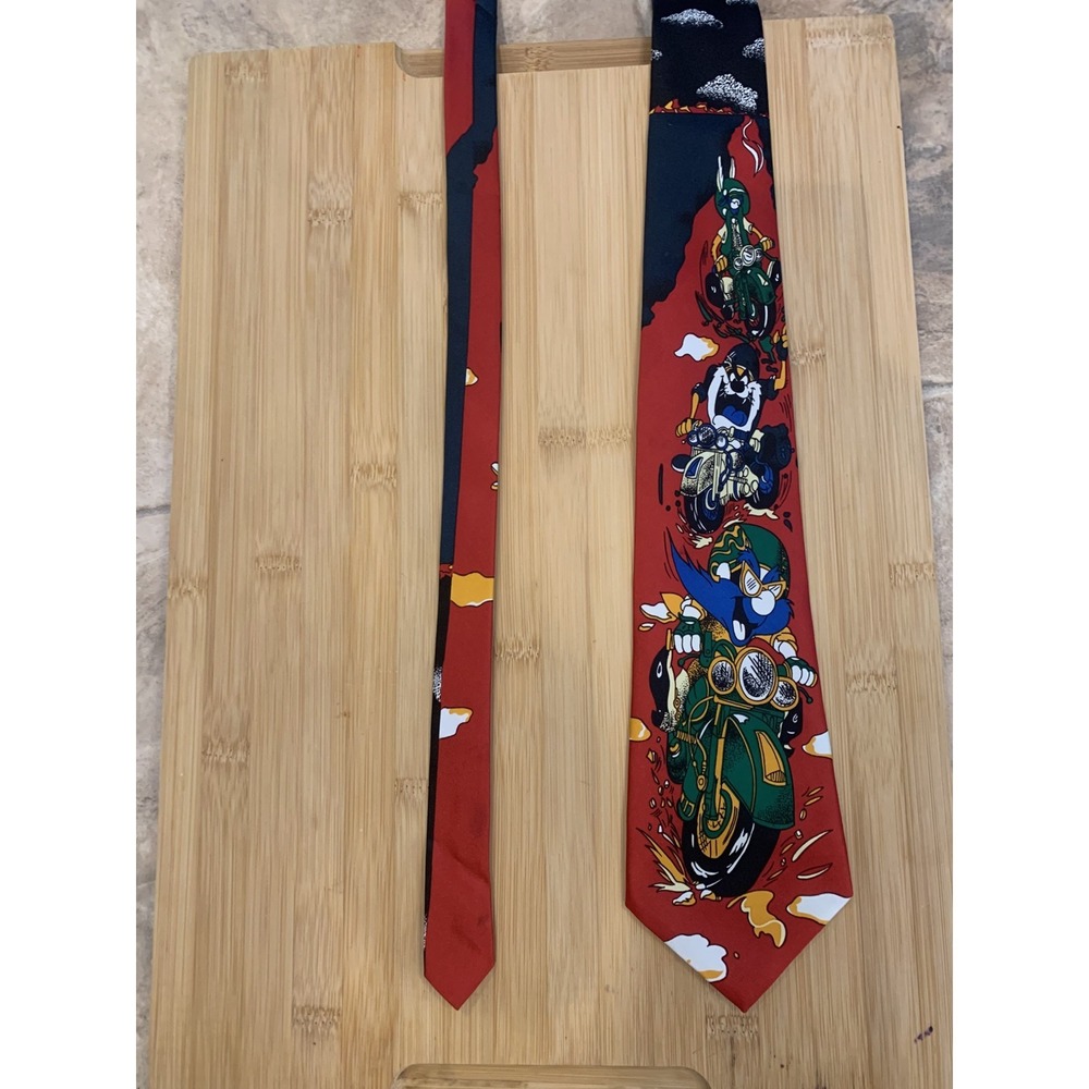 Vintage Rene Chagal Tie 58" Looney‎ Tunes